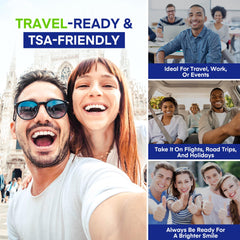 Travel-friendly Pearl Smile whitening kit