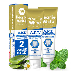 Pearlie White Active Remineralization Toothpaste 3.8oz Two-Pack - front view