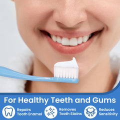 Gentle formula for sensitive teeth and gums with aloe vera and chamomile