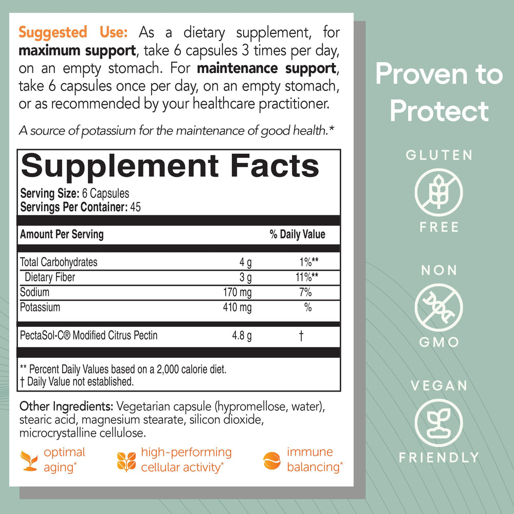 PectaSol helps remove toxins from the body