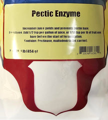 Pectic Enzyme 1-Pound packaging and branding