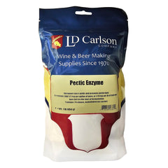 Pulp being broken down by pectic enzyme