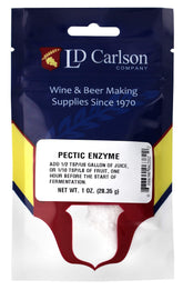 Pectic Enzyme powder 1 oz packaging