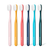 Front view of PECTRUS Extra Soft Manual Toothbrush Pack, 6-count