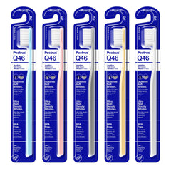 Pectrus soft toothbrush pack showcasing quad-find technology
