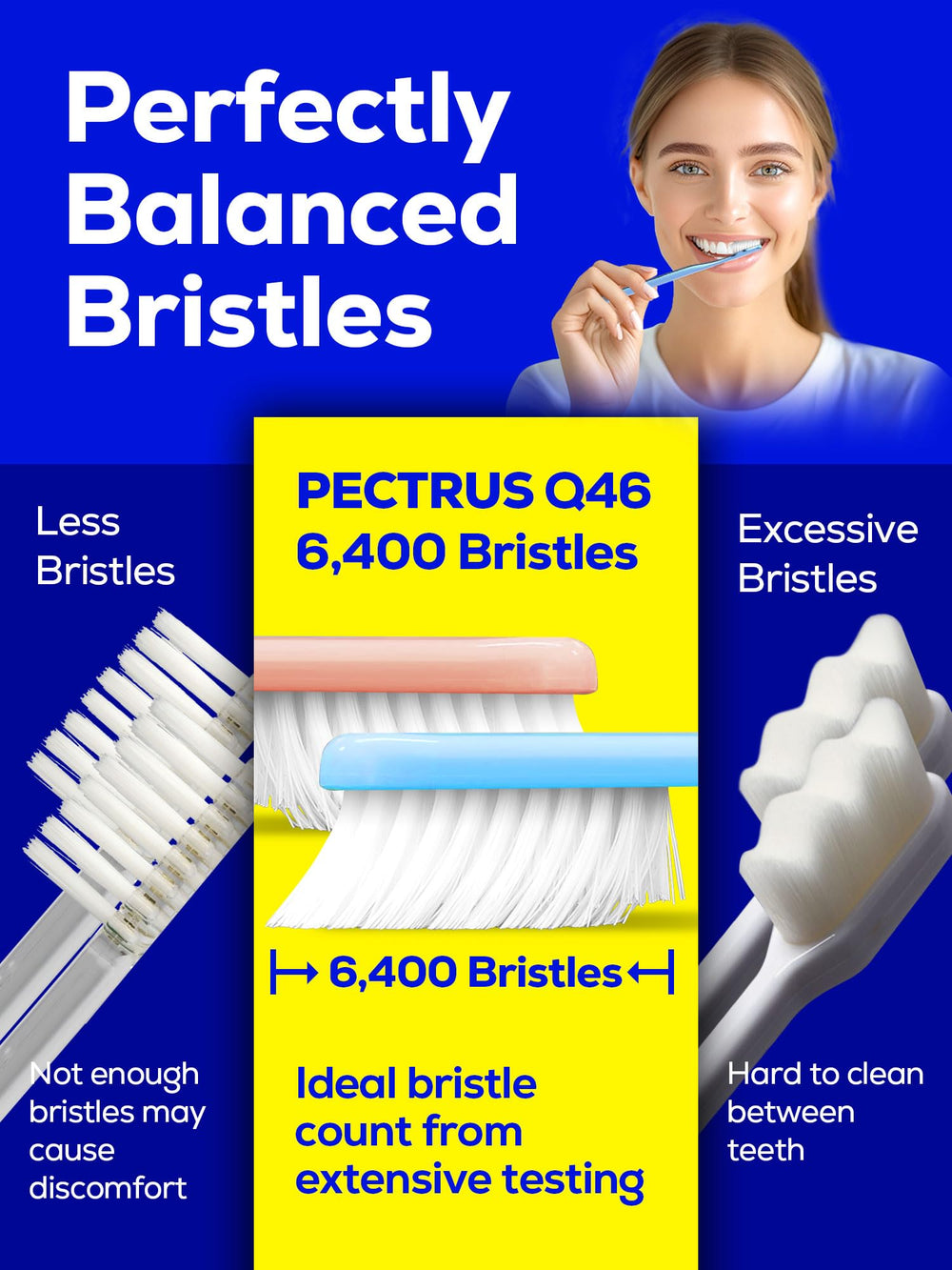 Individually wrapped toothbrush for freshness