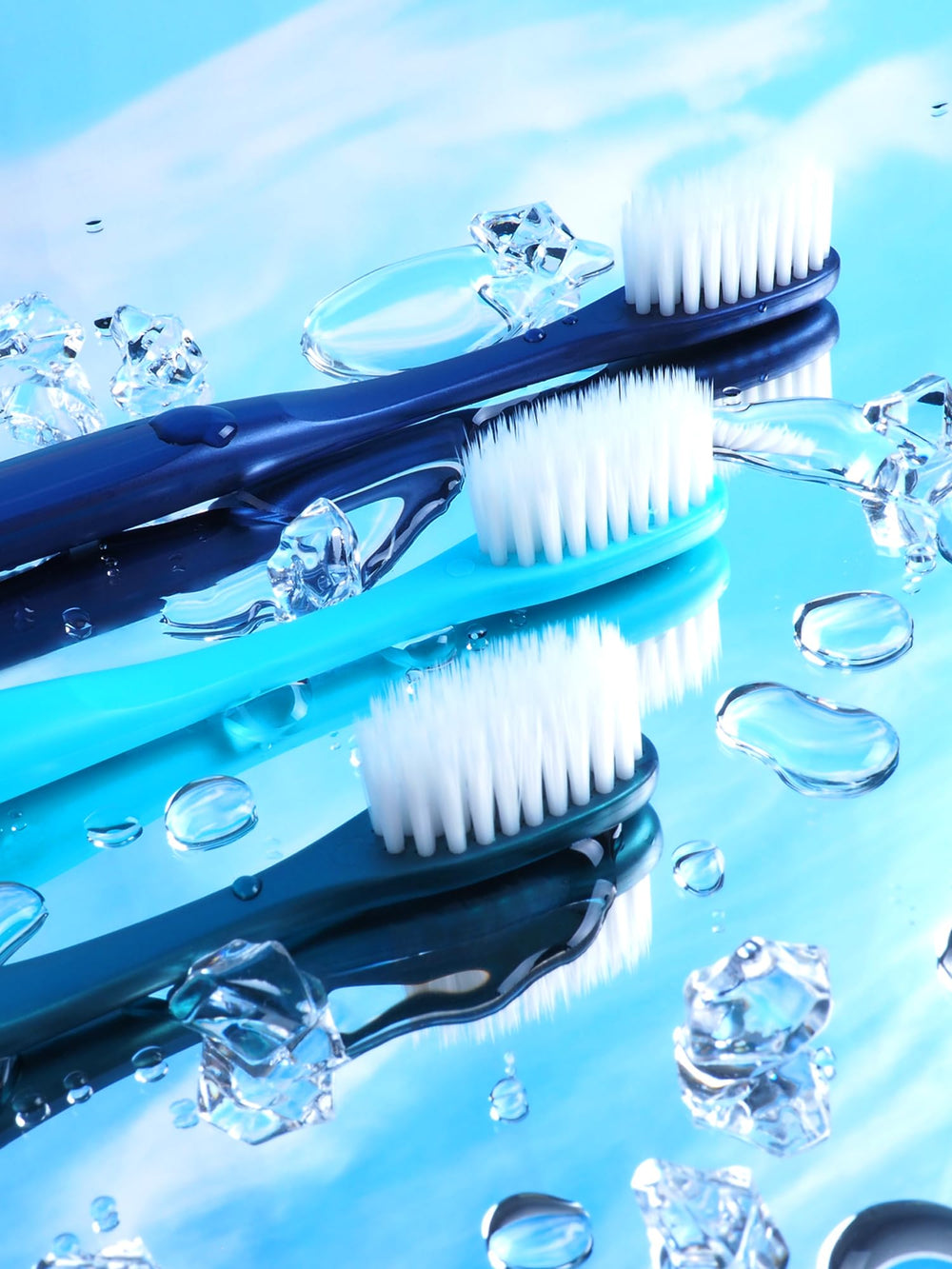 Pectrus toothbrush with navy color handle