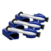 Peeps Glasses Cleaner bottle in blue injected finish, front view
