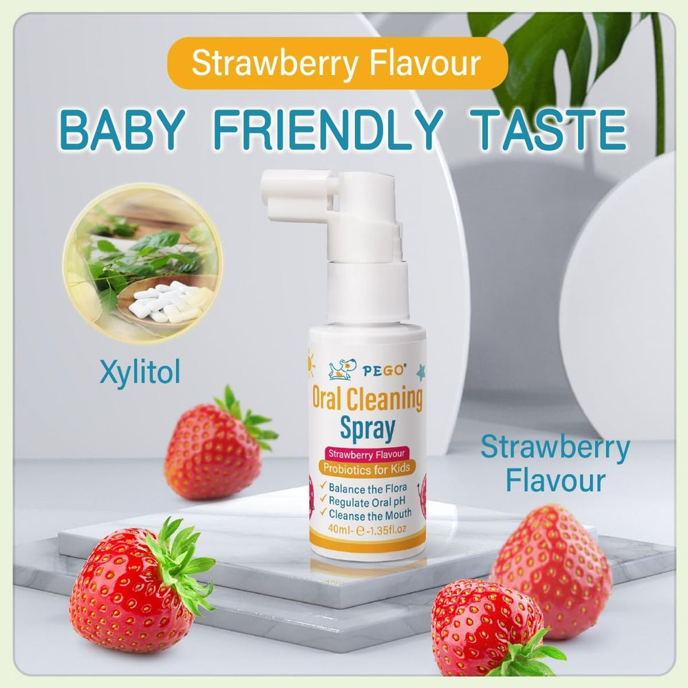 Strawberry flavor illustration with bottle