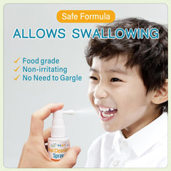 Safe for newborns fluoride free label