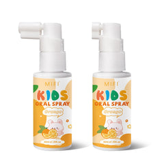 PEGO Kids Oral Spray orange bottle front view