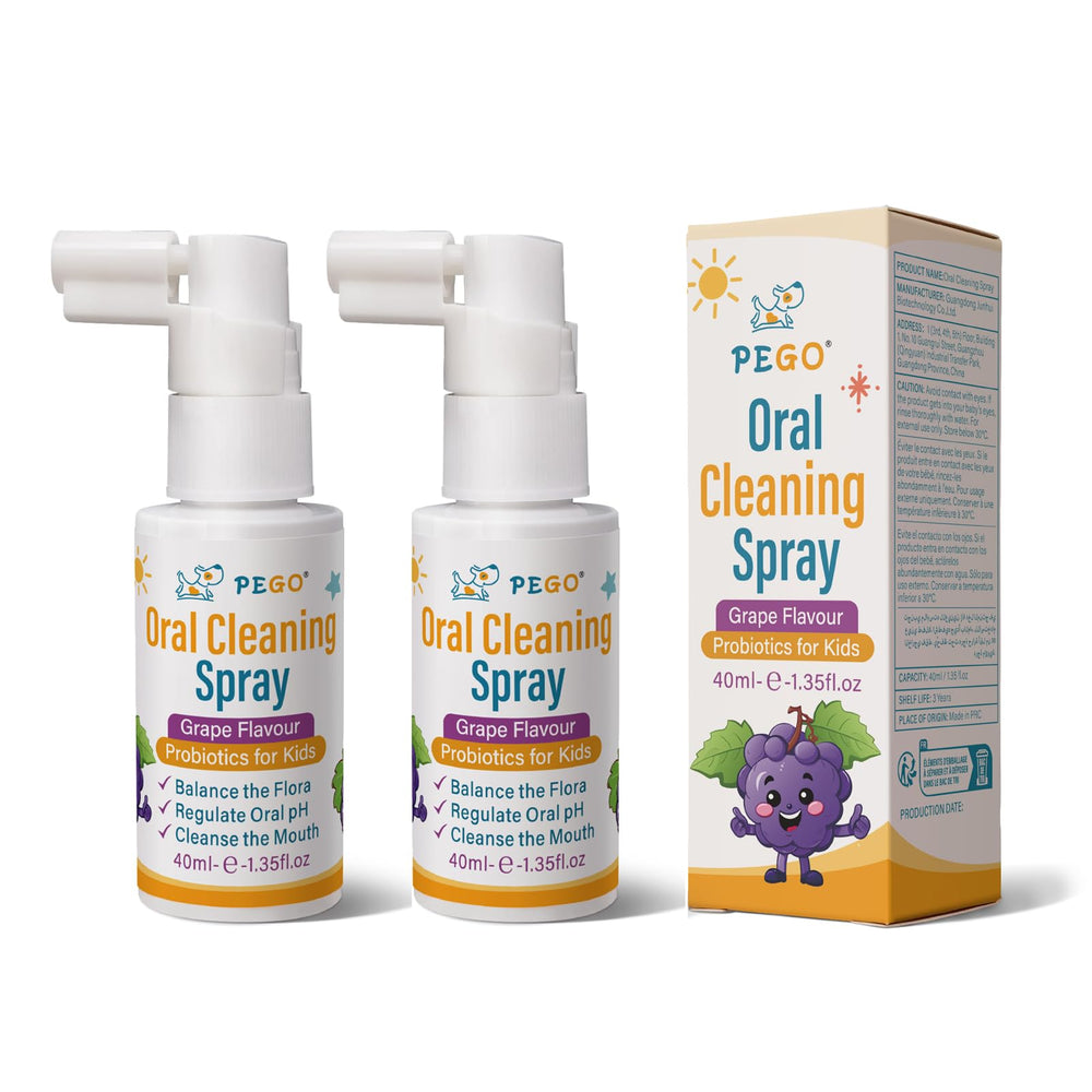 PEGO Kids Oral Spray packaging front