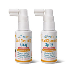 Happy child after using PEGO Kids Oral Spray