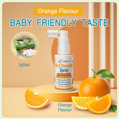 Usage instructions for PEGO Kids Oral Spray