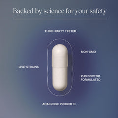 Live anaerobic probiotic strains for gut health