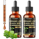 Penhoment 8in1 oregano oil drops 1oz bottle front view