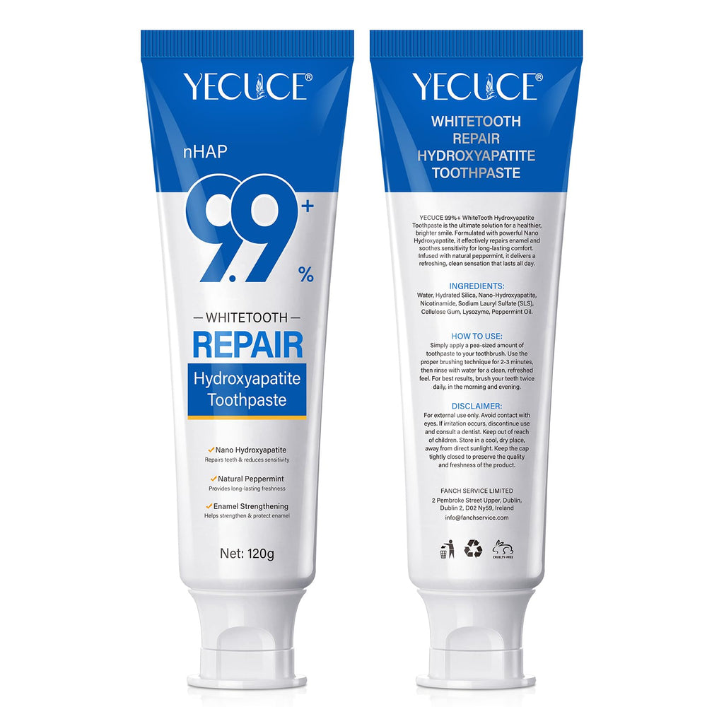 Peppermint flavor toothpaste for fresh breath