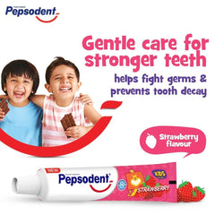 Pack of four 45G Pepsudent toothpaste tubes