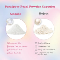 Organic pearl powder bottle by Peralpow