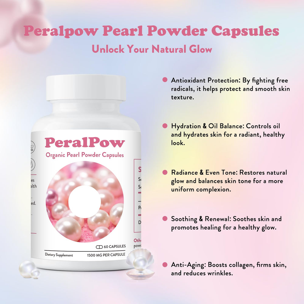 Ingredient details for Peralpow pearl powder capsules
