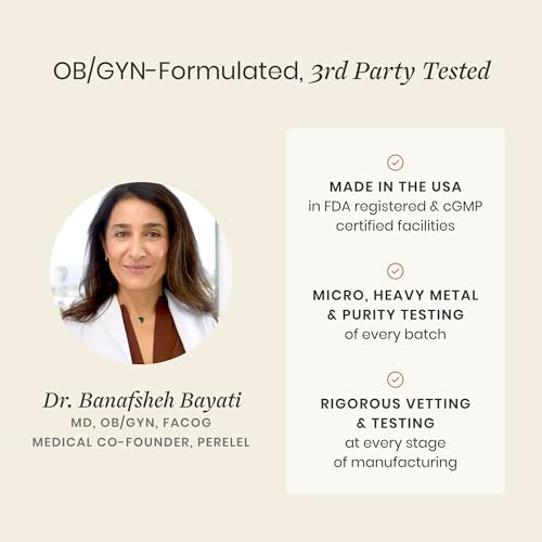 30-day Perelel Conception Support Pack packaging ready for travel