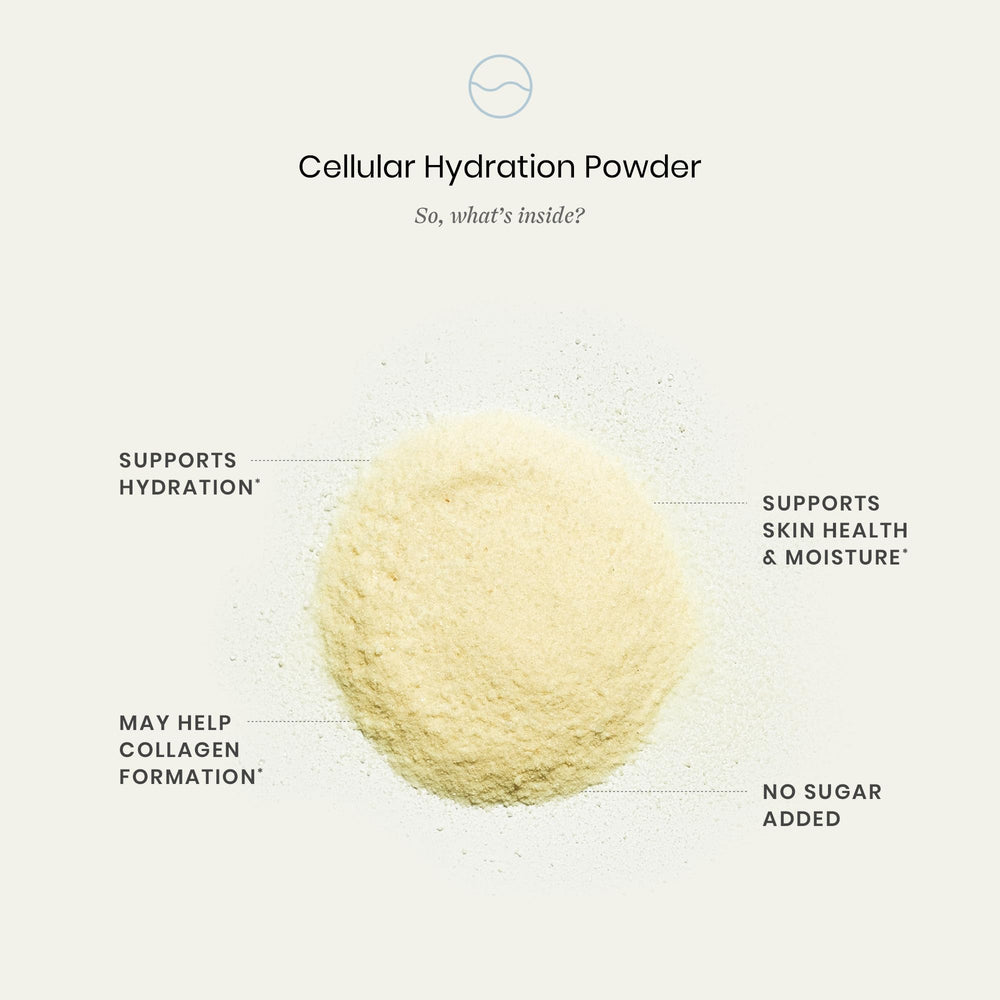Perelel Hydration Powder scoop ready to mix for on-the-go hydration