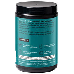 Close-up of MCT powder texture