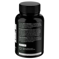 Perfect Keto Electrolytes capsules for morning routine after wake-up.