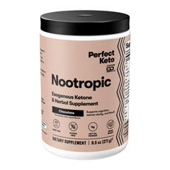 Bottle of Perfect Keto Nootropic Brain Support