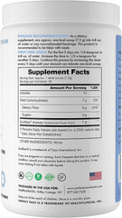 Product label showing kosher vegetarian non-GMO and sugar-free attributes
