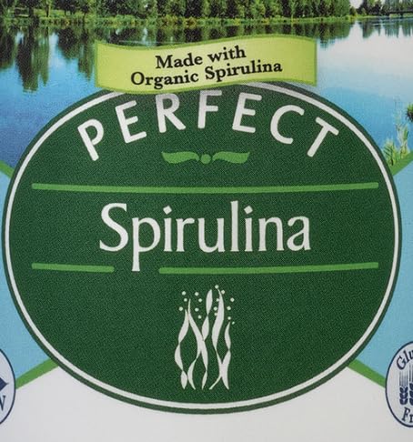 Perfect Supplements Spirulina bottle label