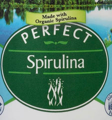 Perfect Supplements Spirulina bottle label