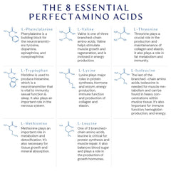 Ingredients of PerfectAmino showing amino acids