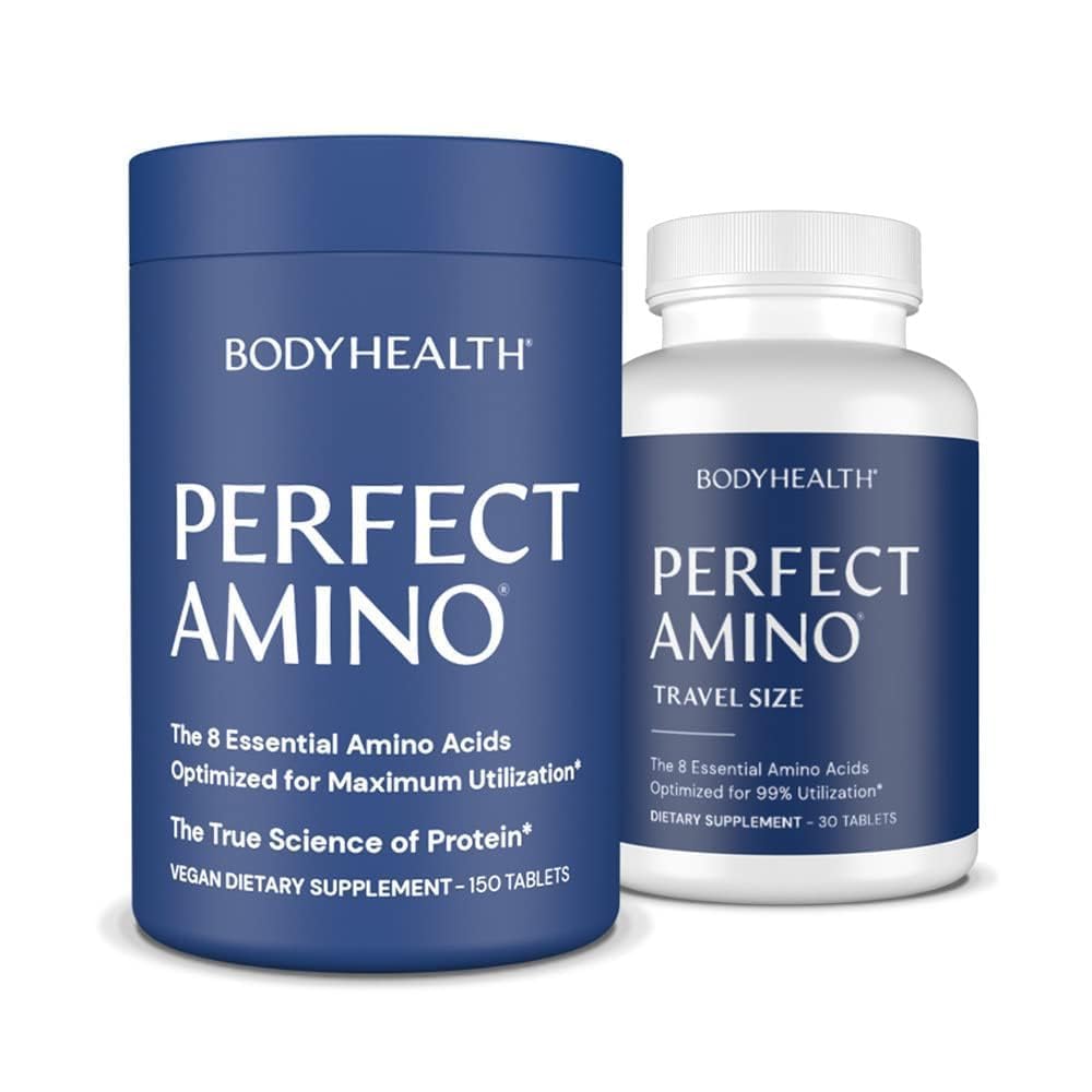 BodyHealth PerfectAmino tablets 150-count front view