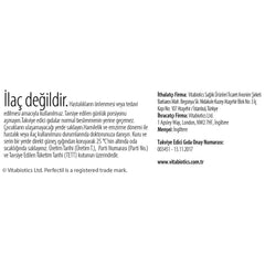 Close-up of Perfectil bottle