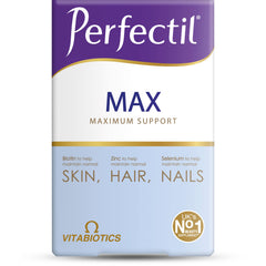 Hero image showing Vitabiotics Perfectil Max 84 tabs/caps pack