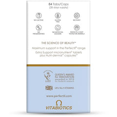 Biotin, zinc, iodine, riboflavin and niacin components in Perfectil Max