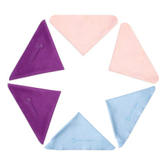 Set of PERFECTSIGHT microfiber cleaning cloths in multicolor