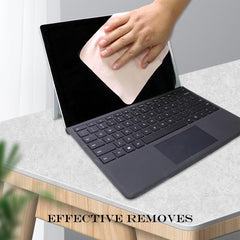 Cloths cleaning eyeglasses and phone screens