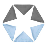 PERFECTSIGHT Microfiber Cleaning Cloths - 6 pack with 5.7 x 6.7 inch cloths