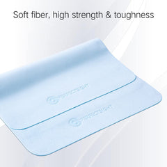 Close-up of ultra-soft microfiber material (80% polyester, 20% nylon)