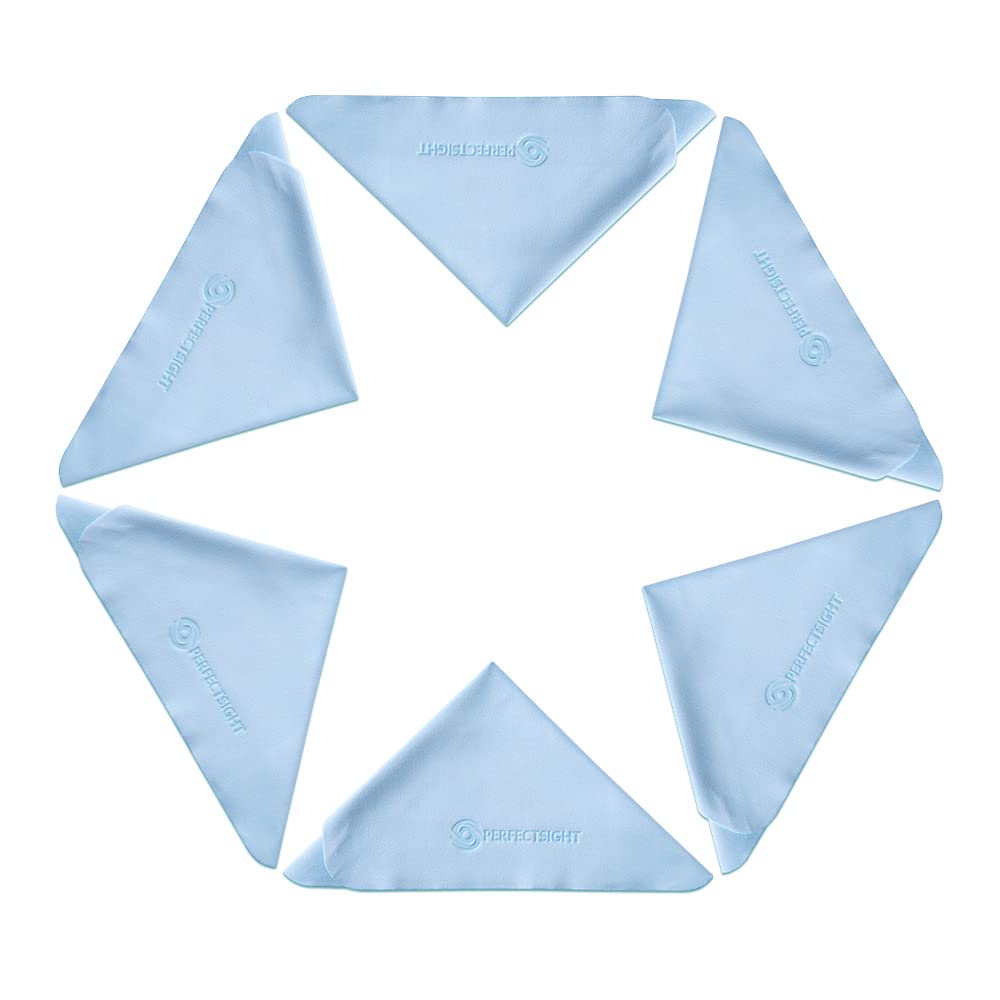 Microfiber cloths shown as reusable and machine-washable.