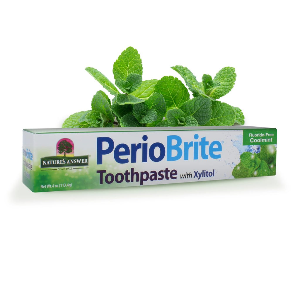 PerioBrite Cool Mint toothpaste tube 4 oz