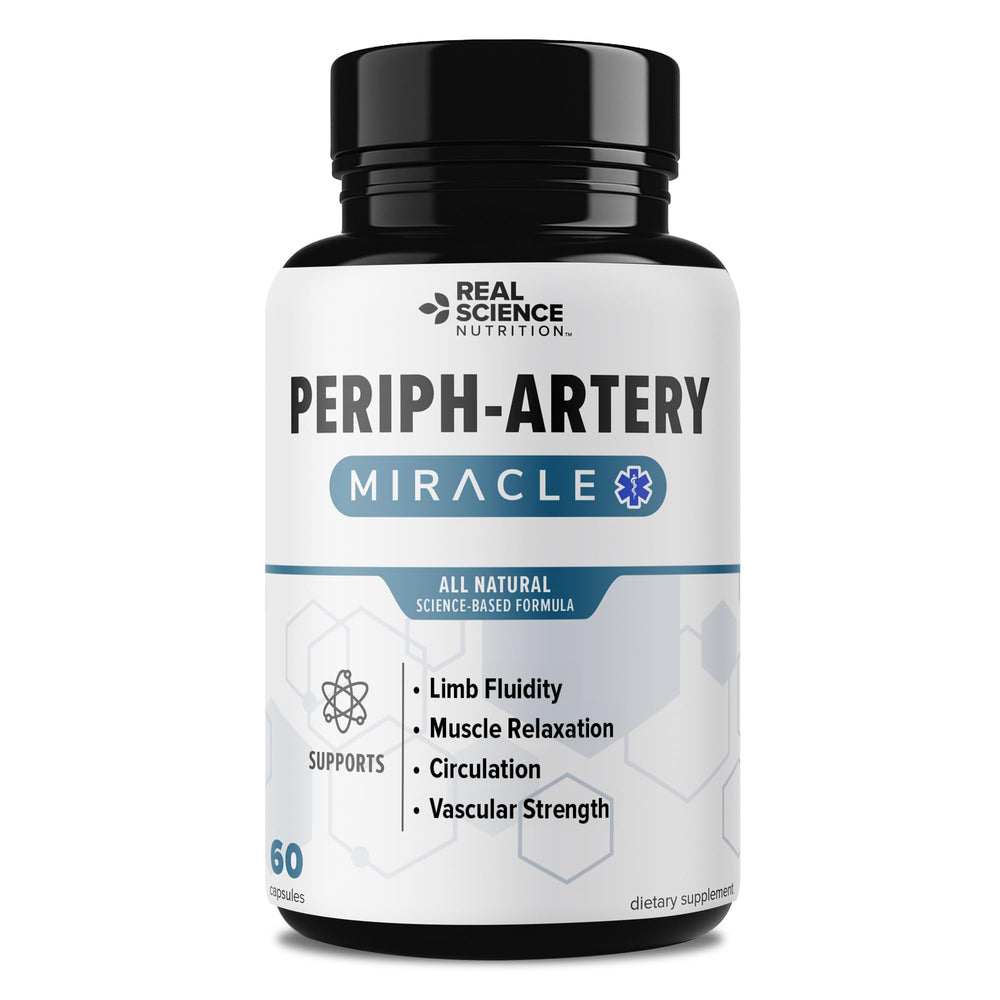 Front view of Peripheral Arterial Miracle bottle