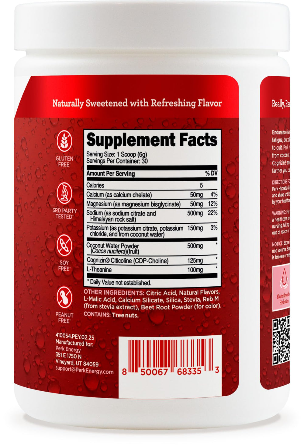 Manufactured in an NSF Certified, GMP compliant, FDA registered facility