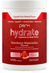 Perk Hydrate Strawberry Watermelon electrolyte drink mix powder - 30 servings