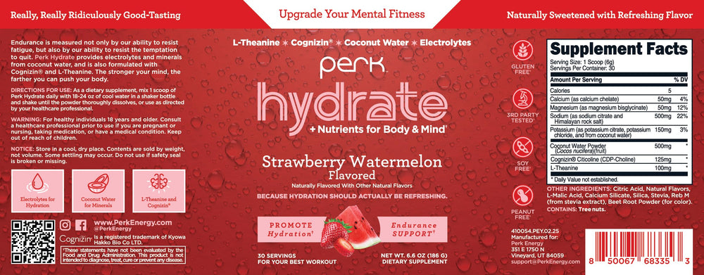 Perk Hydrate Strawberry Watermelon product image