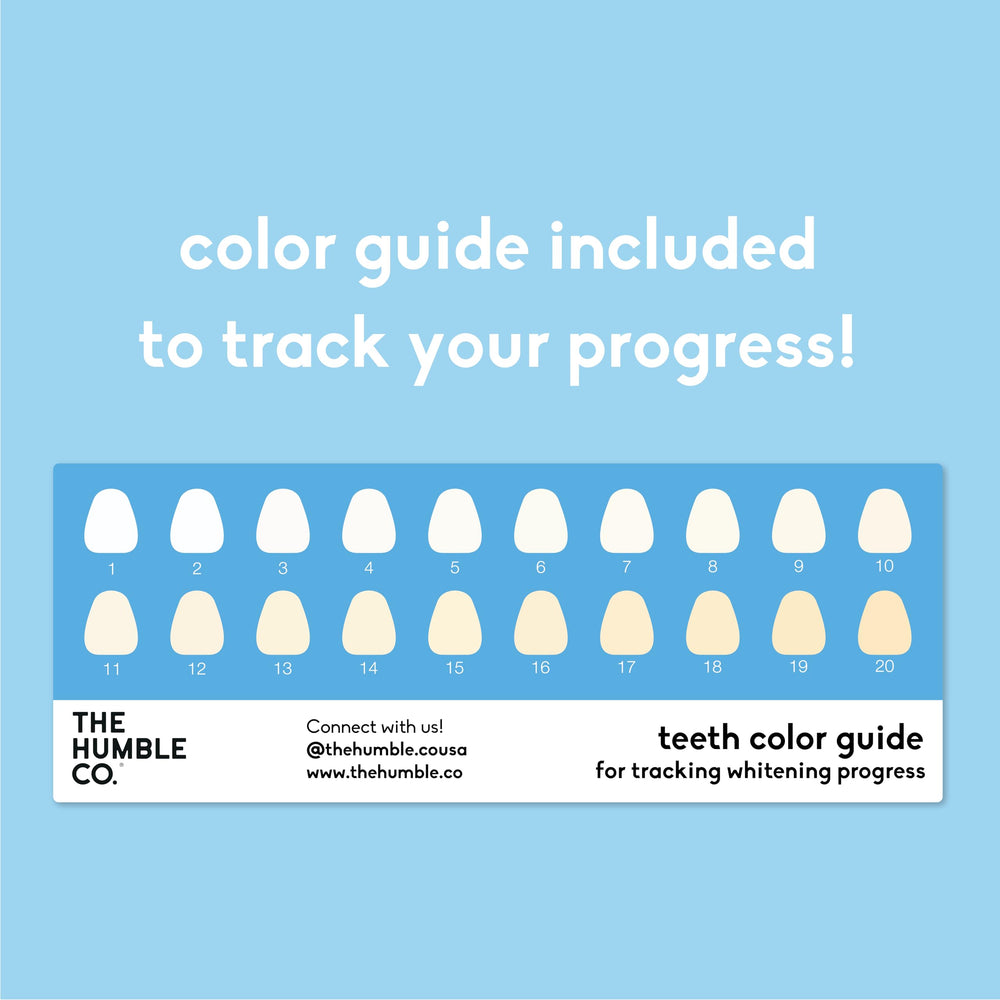 Peroxide-free whitening strips