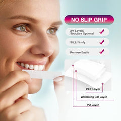14-treatment whitening strips blister pack