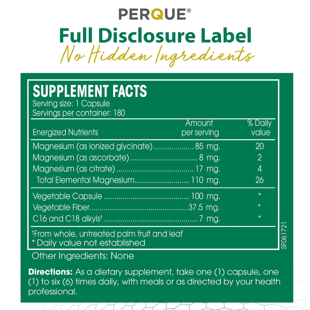 Illustration of glycinate, citrate and ascorbate ingredients